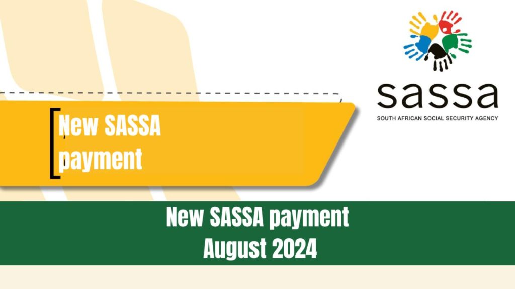 SASSA SRD Grant Schedule for August