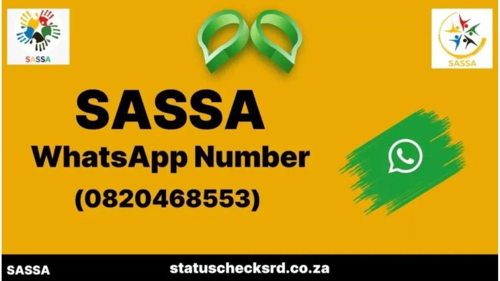 SASSA Whatsapp Number With Contact details for Grants