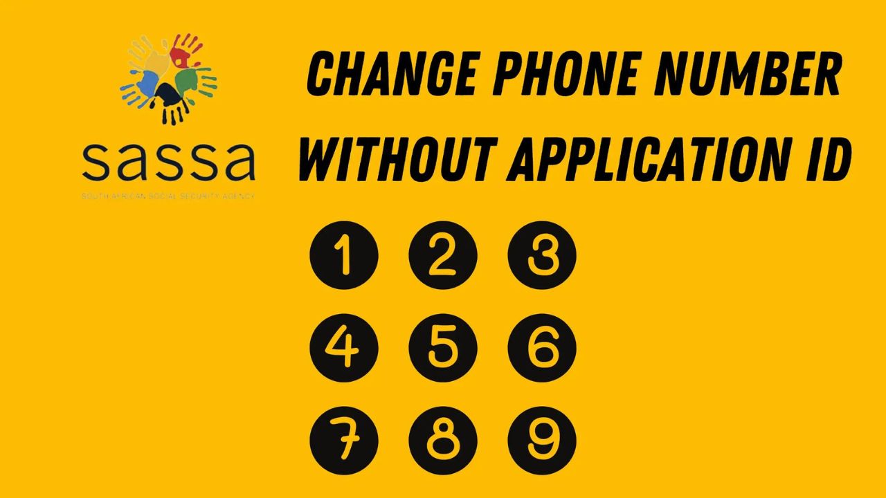 how to change srd phone number without application id1