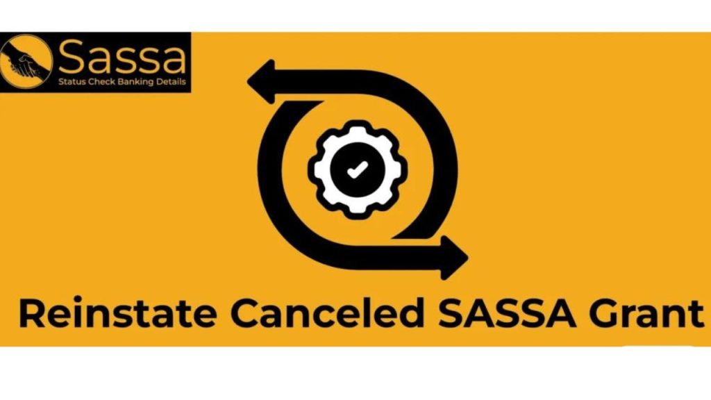 How SASSA Reinstate Declined