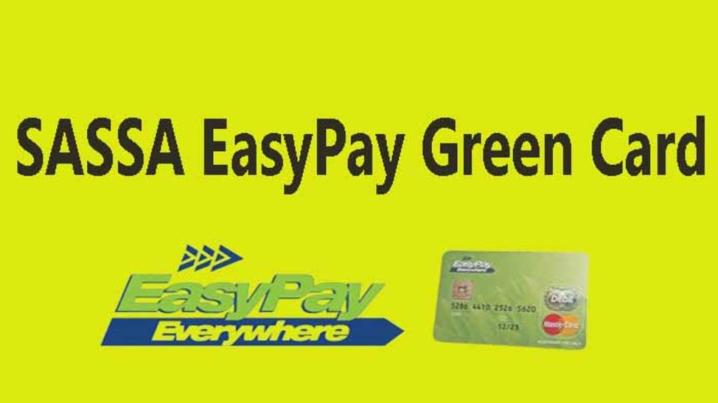 How to Apply For SASSA Easypay Green Card