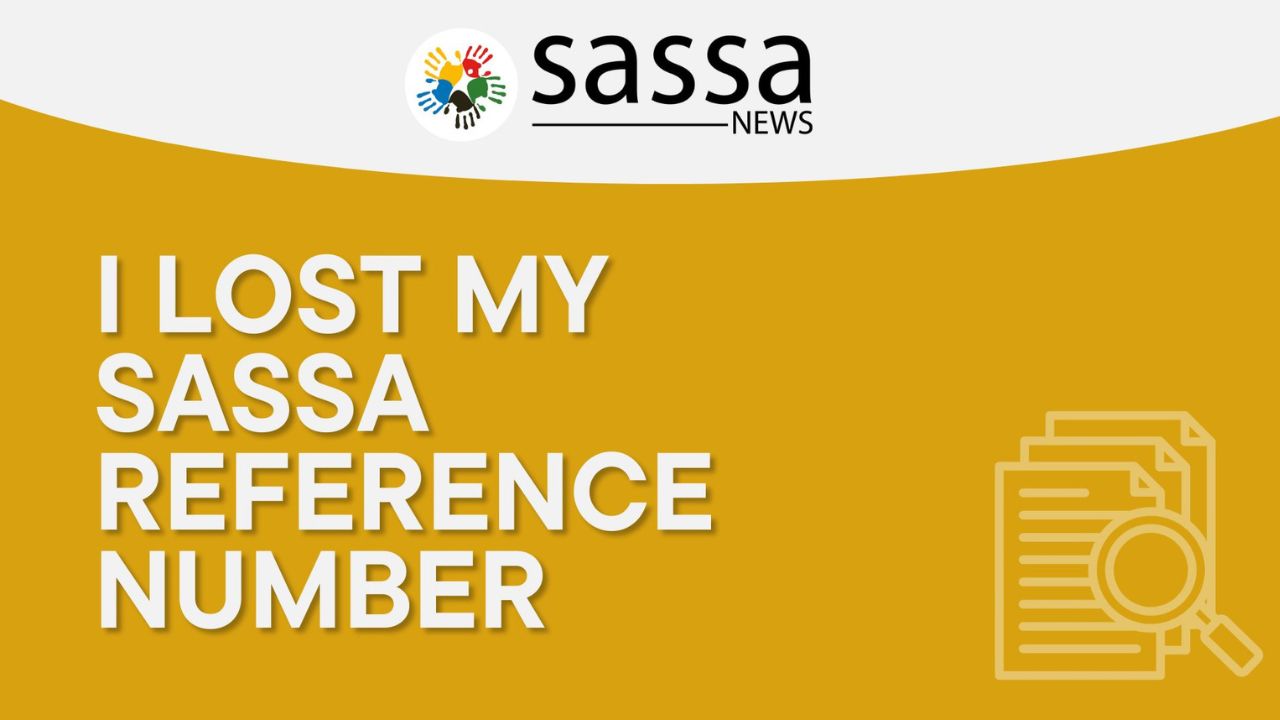 Lost SASSA Reference Number1