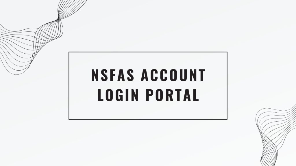 NSFAS Account Login Portal