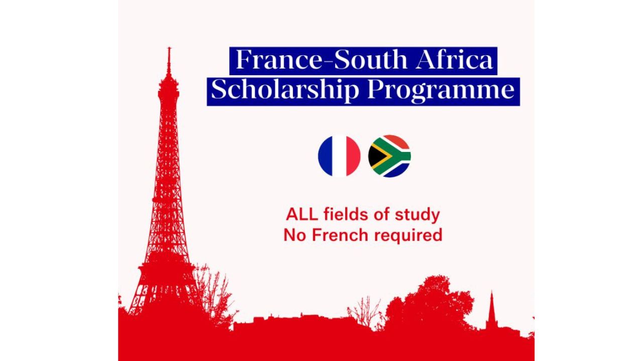 France-South Africa Fully Funded Scholarship Programme 20251