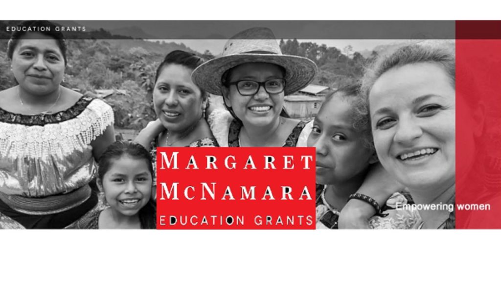 Margaret McNamara Education Grant (MMEG) Bursary 2024