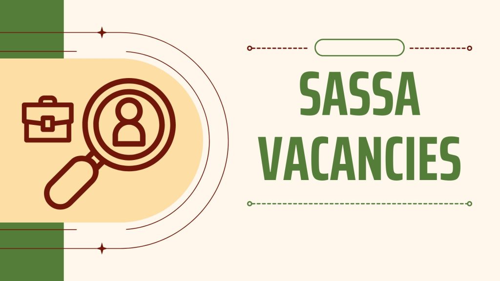 Sassa Vacancies