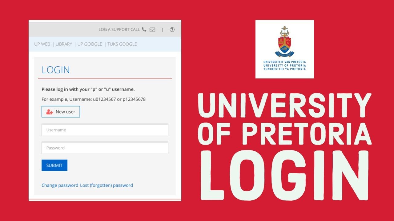 UP Portal Login – University of Pretoria