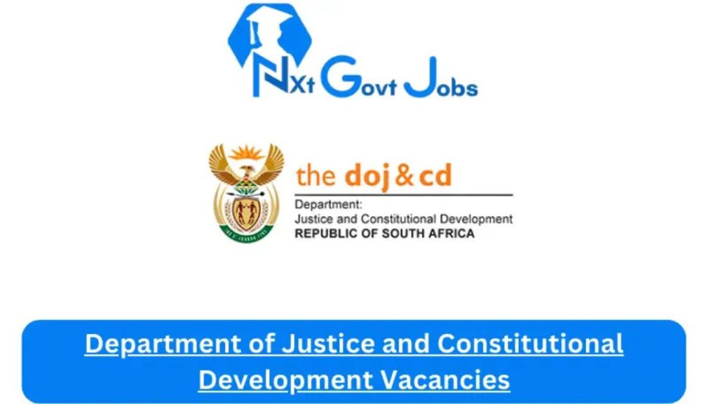 Department of Justice and Constitutional Development Vacancies 2024