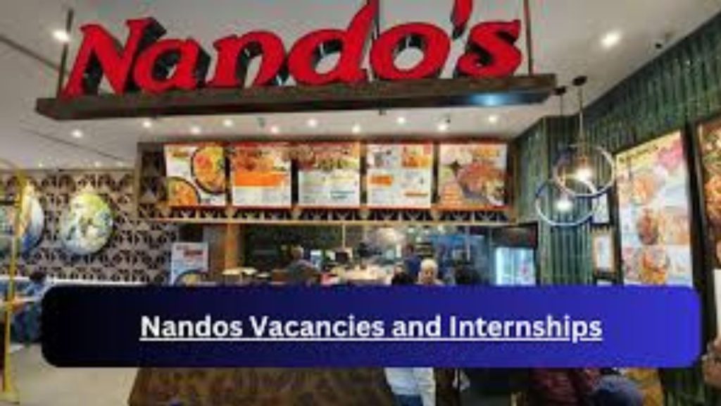 x1 Nandos Vacancies 2024 Opportunities