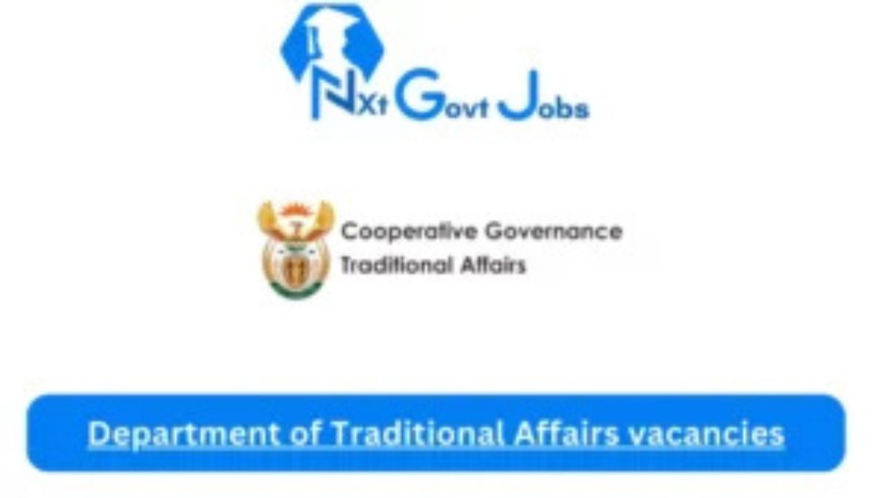 x1 Department of Cooperative Governance Vacancies 2024