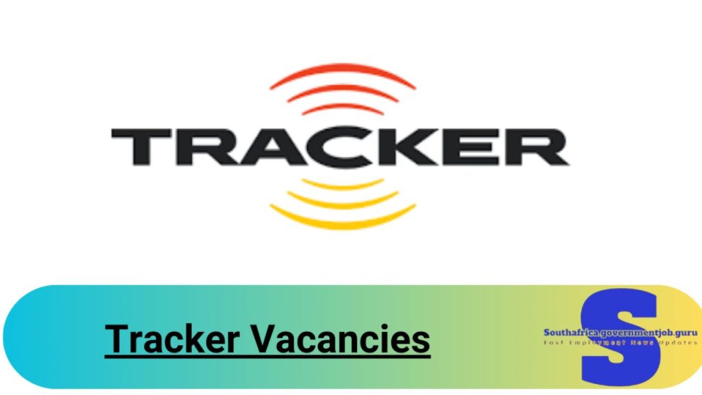 x3 Tracker Vacancies 2024